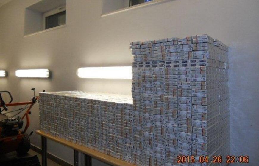 Diplomatiniame automobilyje - kontrabandinės cigaretės