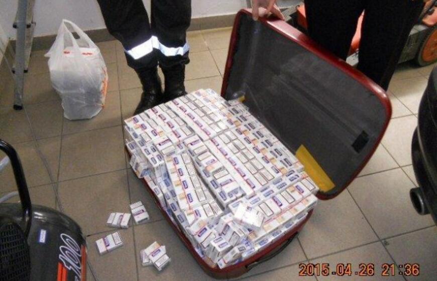 Diplomatiniame automobilyje - kontrabandinės cigaretės