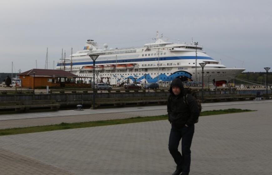 Laivas "Aida Cara" Klaipėdoje