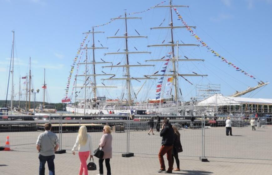 "Baltic tall ships" regatos laivų palydos