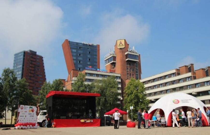 Klaipėdiečiai aukojo kraujo