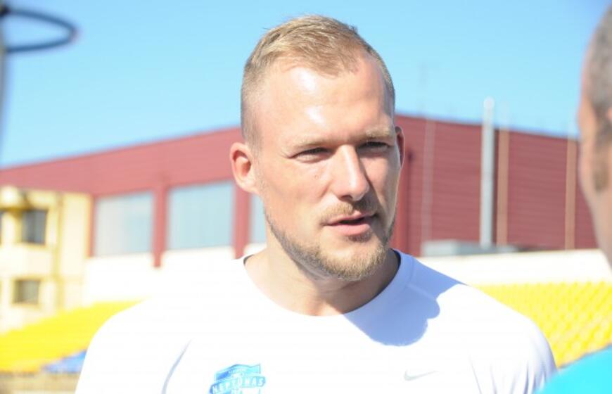 Pirmoji "Neptūno" treniruotė