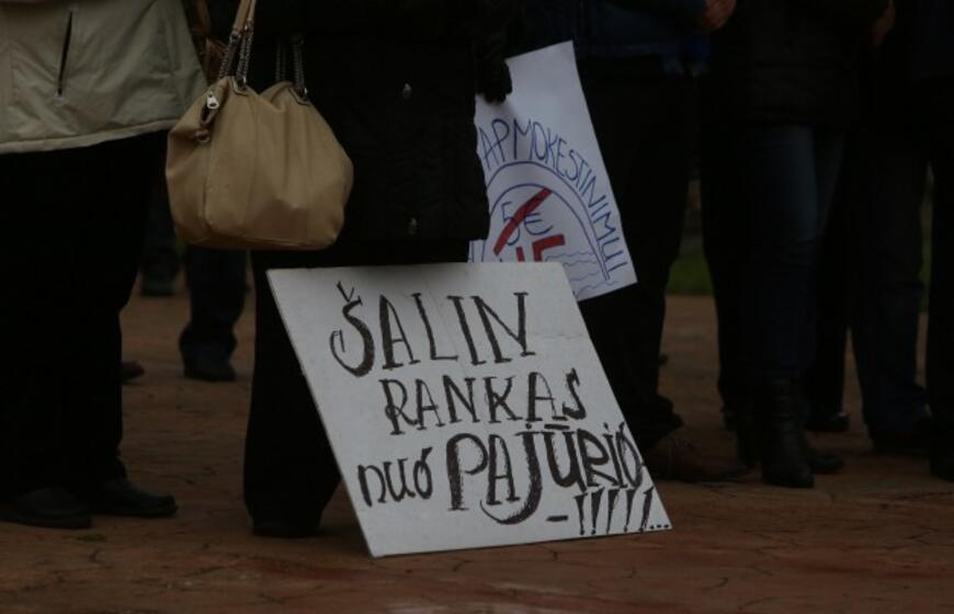 Priešinamasi įvažiavimo į Palangą mokesčiui