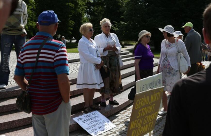 Protestas prieš maisto produktų kainas