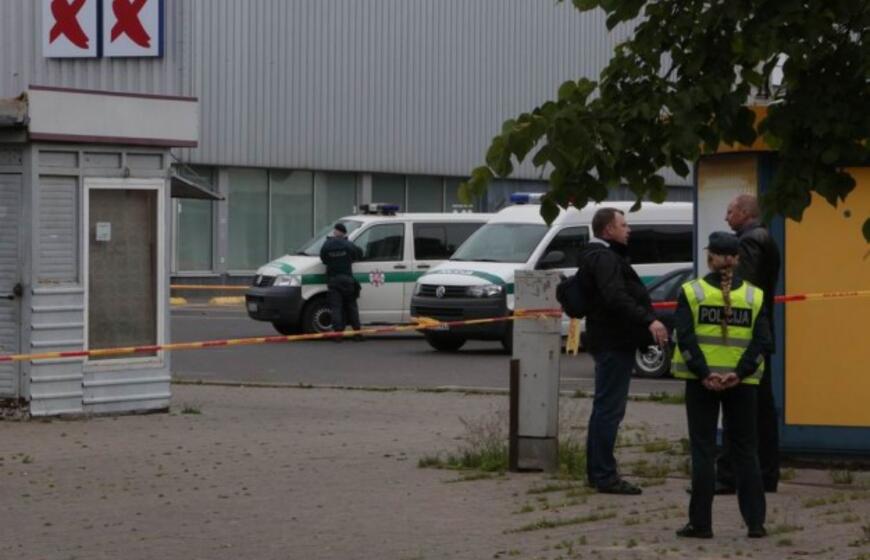 Klaipėdos parduotuvėje - „Aro“ pareigūnų pratybos