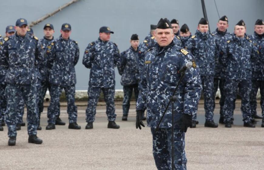 Lietuvos kariai išlydimi į misiją Viduržemio jūroje