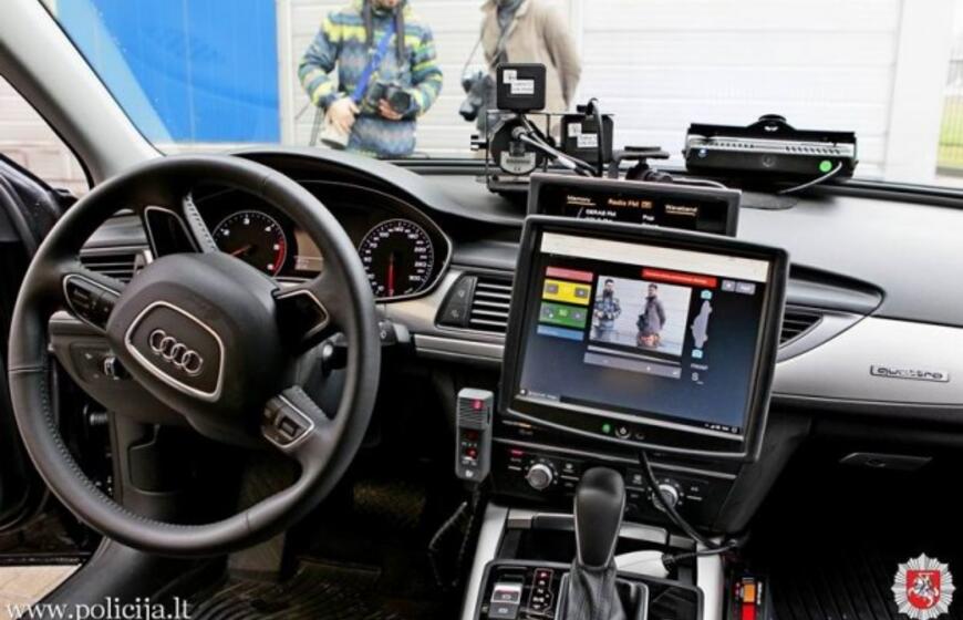 Naujoji policijos „Audi“ galės lėkti 300 km/val.