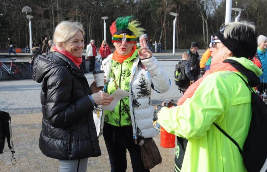 Pėsčiųjų žygis pajūriu „Gintaro kelias. Palanga – Šventoji“