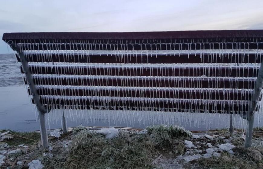 Nidoje - išskirtinės ledo skulptūros