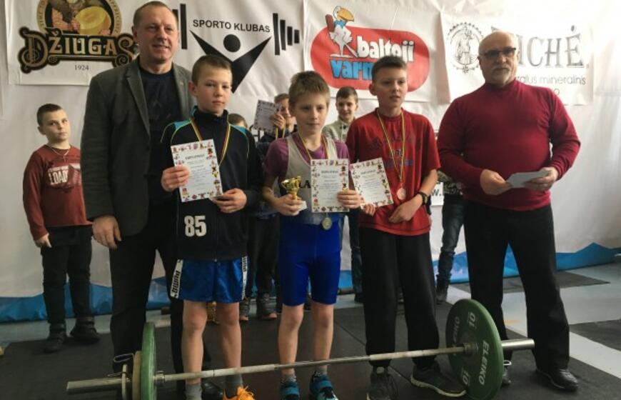 Klaipėdos miesto jaunių sunkiosios atletikos čempionatas, skirtas Lietuvos valstybės atkūrimo 100-mečiui paminėti