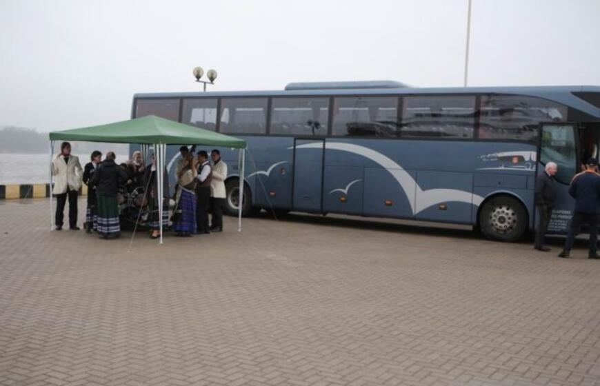 Į Klaipėdą atplaukė pirmasis kruizinis laivas