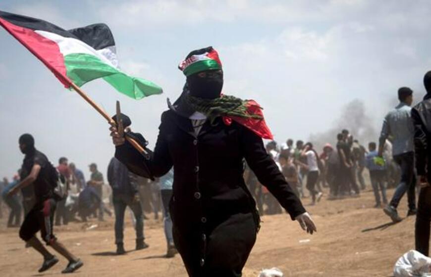 „Hamas“ pareigūnas: per šios savaitės protestus Gazos Ruože žuvo 50 judėjimo narių