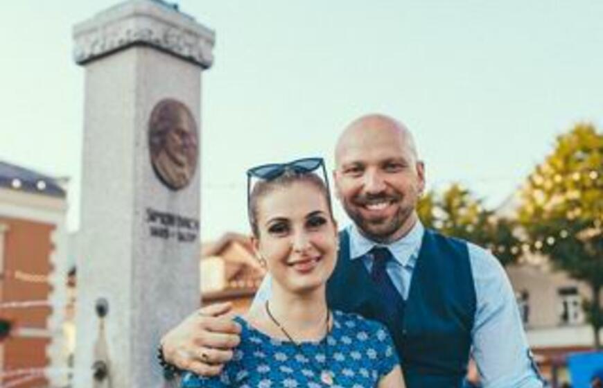 Mėlynas Klaipėdos miesto gimtadienis Teatro aikštėje