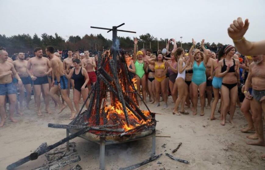 Ruoniai išbandė Baltijos šaltį