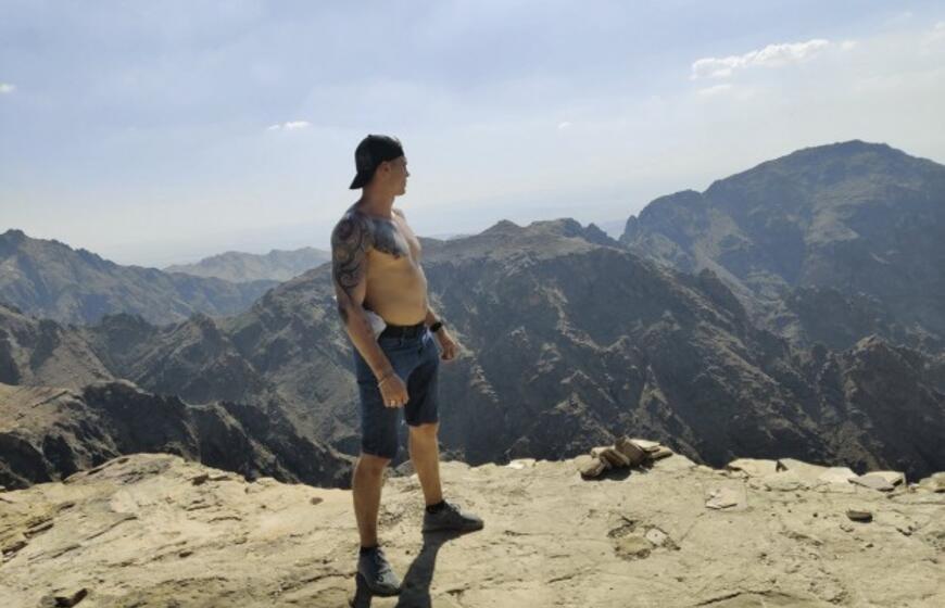 Sergejus Maslobojevas-Kuvalda vyriškai atostogavo Jordanijoje