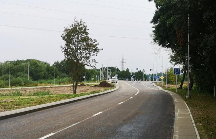 Joniškės gatvė atverta eismui