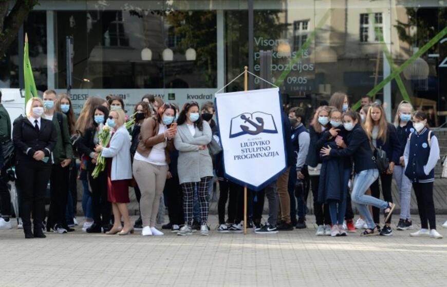 Rugsėjo 1-osios šventė Lietuvininkų aikštėje