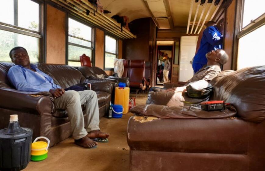 Lietuvos kolumbo kelionė pačiu baisiausiu traukiniu