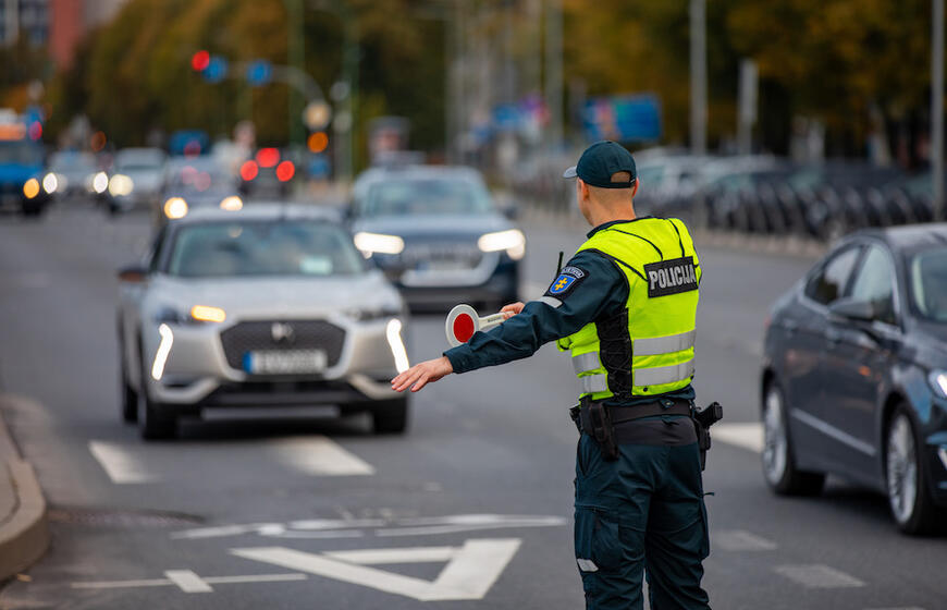 Kelių policija paskelbė, kokie specialūs reidai vairuotojų lauks rugsėjo mėnesį
