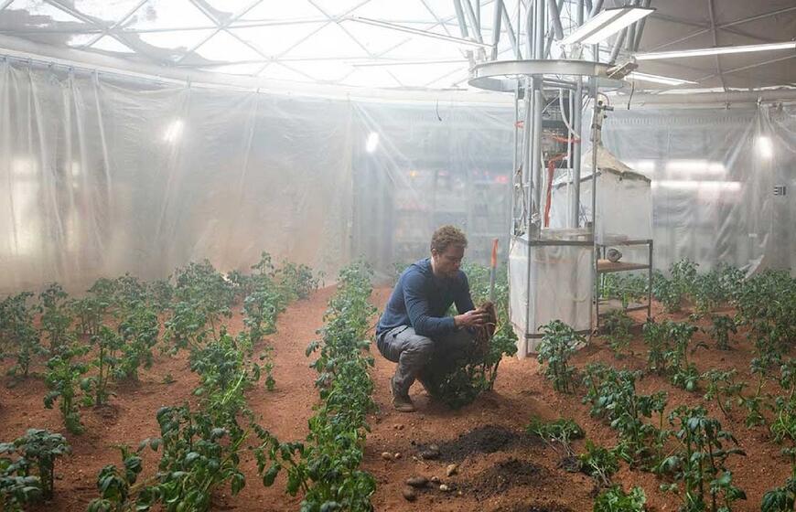 Namus Marse galima statyti iš kraujo, seilių ir bulvių