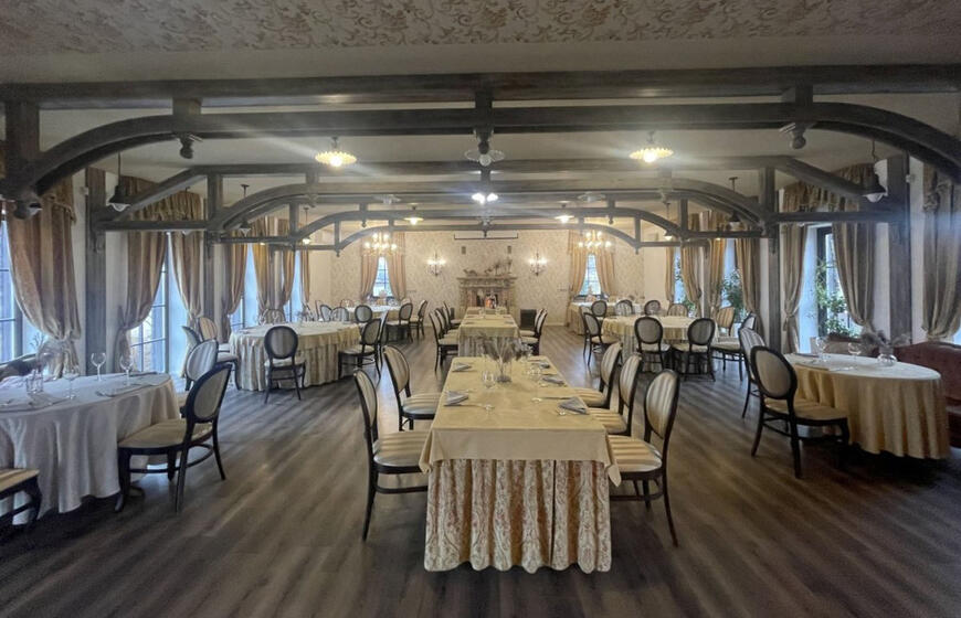 „Rusne Villa“ restorane gaminame Rusnės kraštui būdingi dvariški patiekalai, niešsiverčiame ir be žuvienės. Ž.Čepaitės nuotr. 