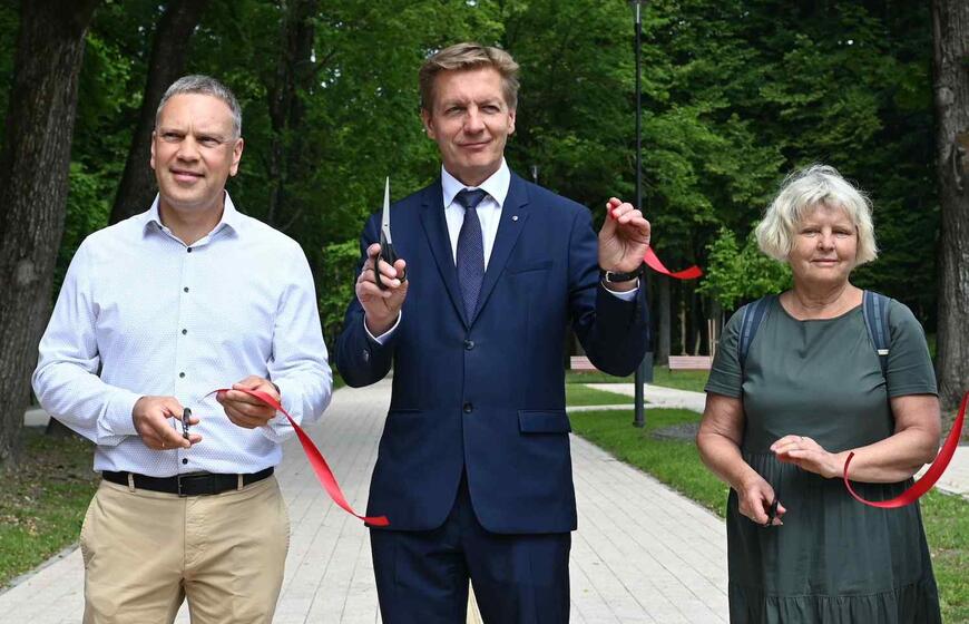 Skulptūrų parko atidarymas