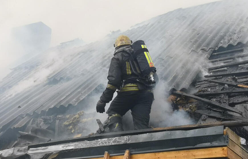 Per gaisrą Rokiškio rajone žuvo vyras