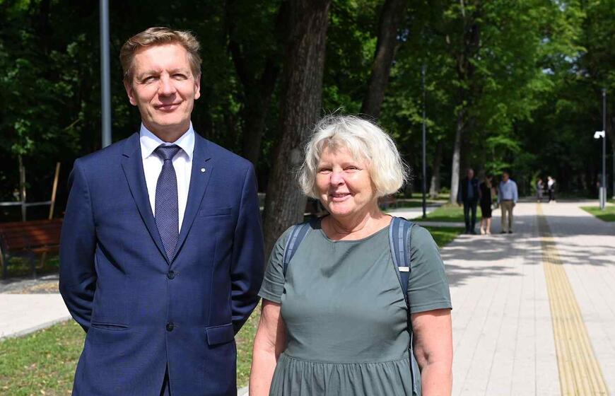 Arvydas Vaitkus ir Margarita Ramanauskienė