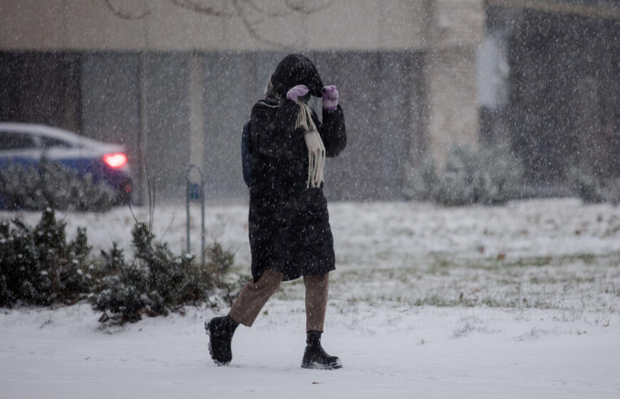 artėja tikras žiemiškas chaosas – nuo pūgos iki stipraus šalčio
