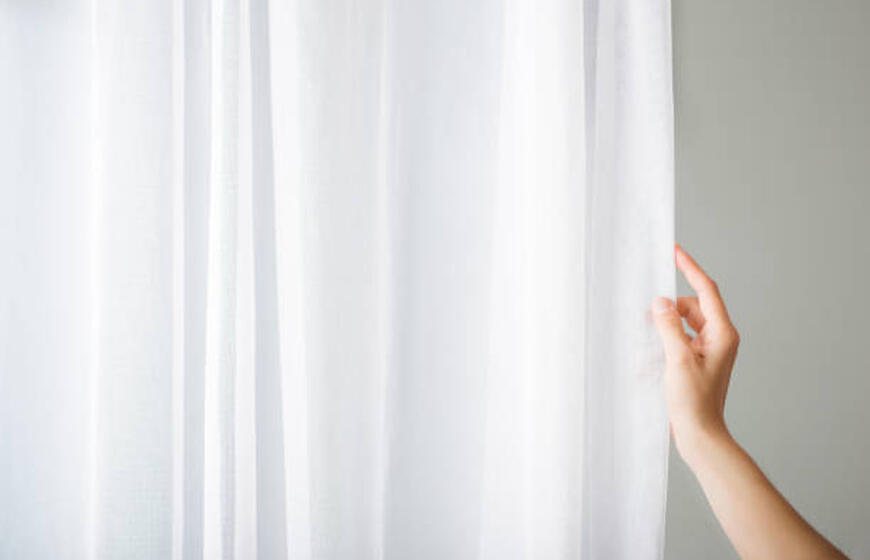 kaip per 1 minutę išlyginti užuolaidas