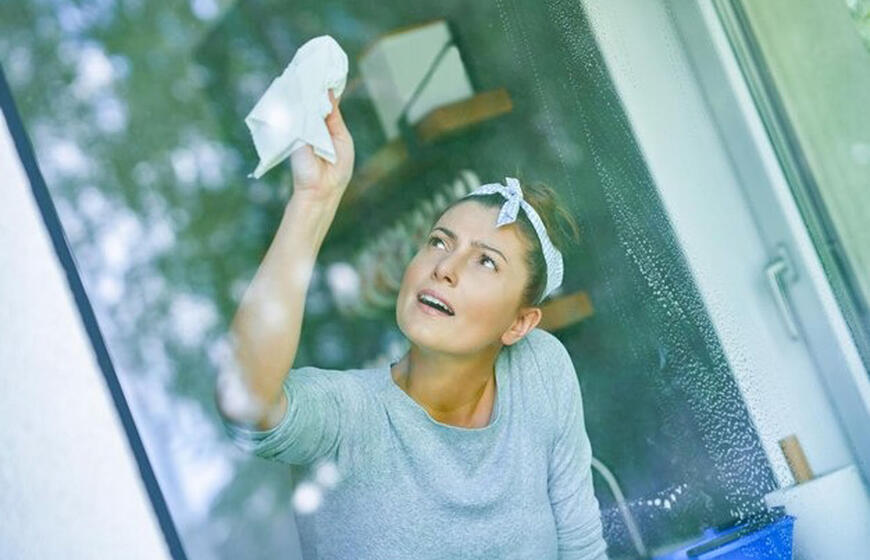Slaptas triukas tobulai švariems langams