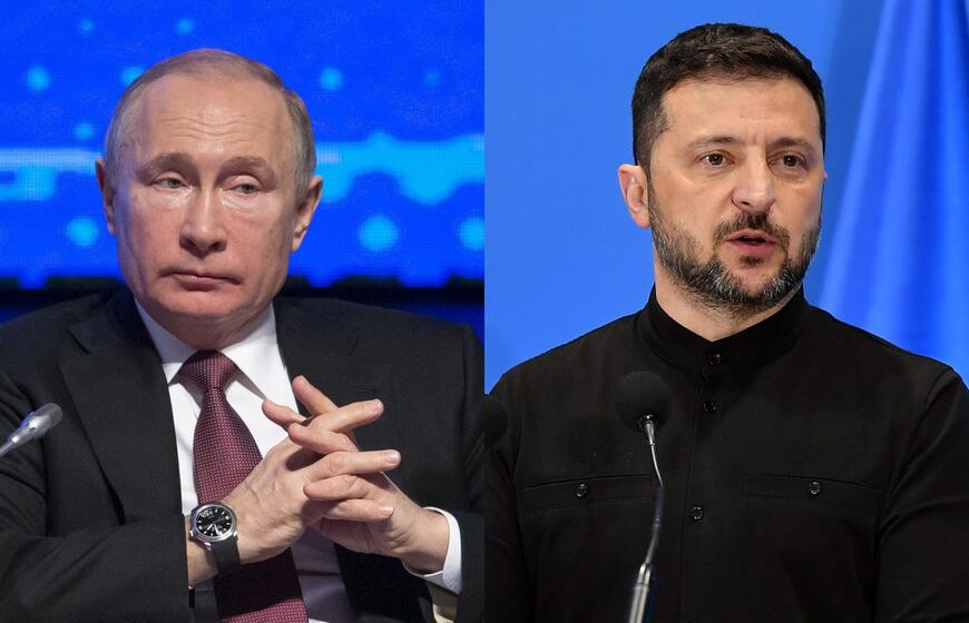 Vladimiras Putinas, Volodymyras Zelenskis