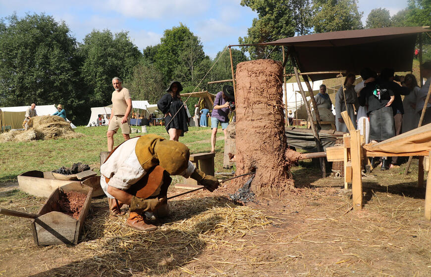 Geležies gimimas molinėse įsčiose