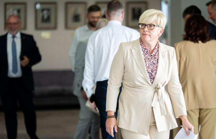 daugiausia gyventojų premjero poste matytų Šimonyt