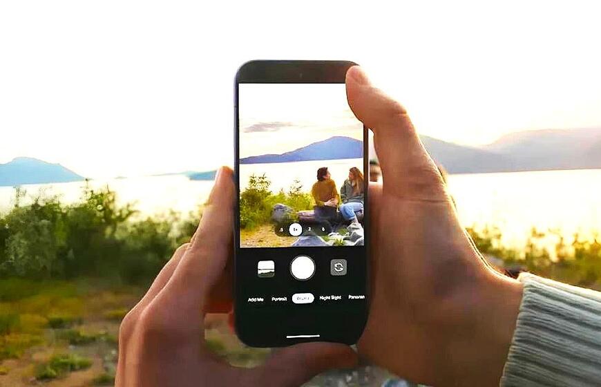 „Android“ išmaniųjų telefonų kameros