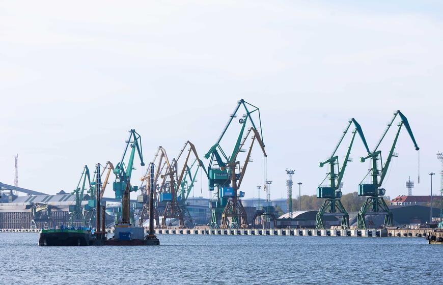 Klaipėdos uostas.