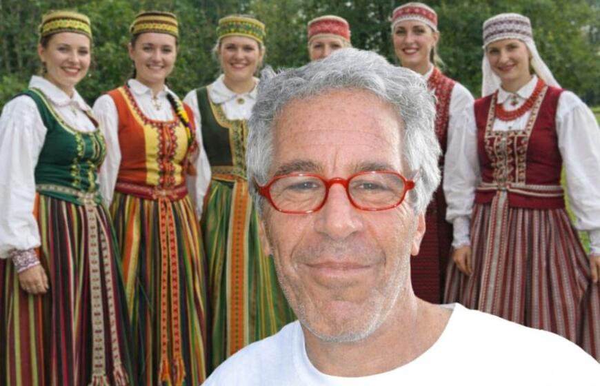 Jeffrey Epsteinas su latvėmis ir lietuvaitėmis