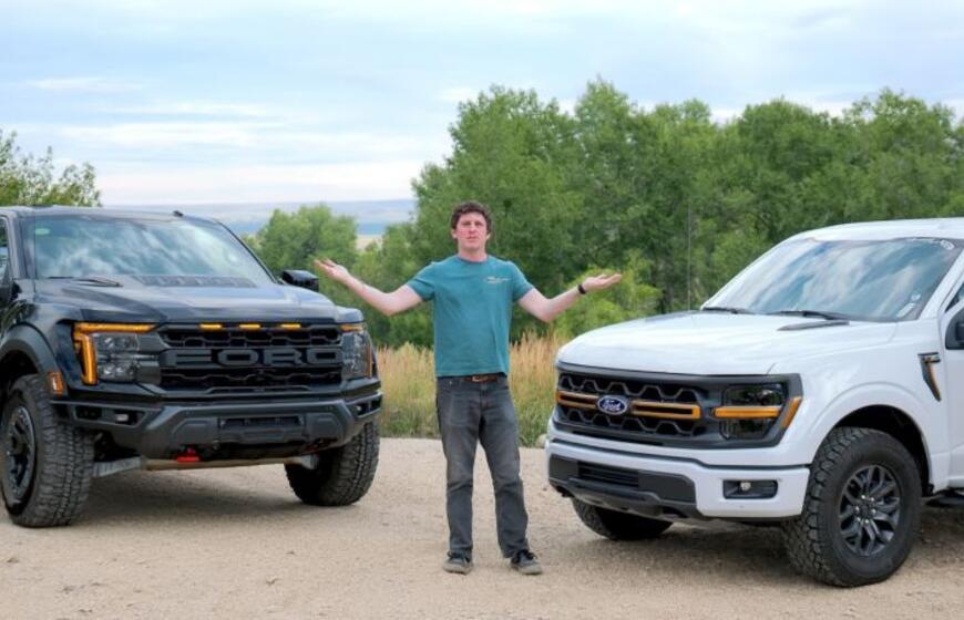 „Ford F-150 Tremor“ prieš „Raptor“