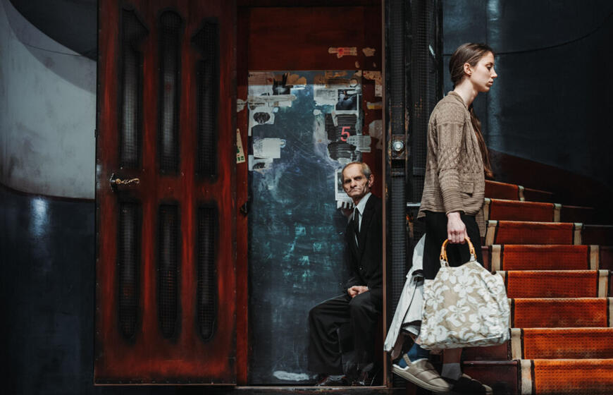 Akimirkos iš spektaklio Fragmentas