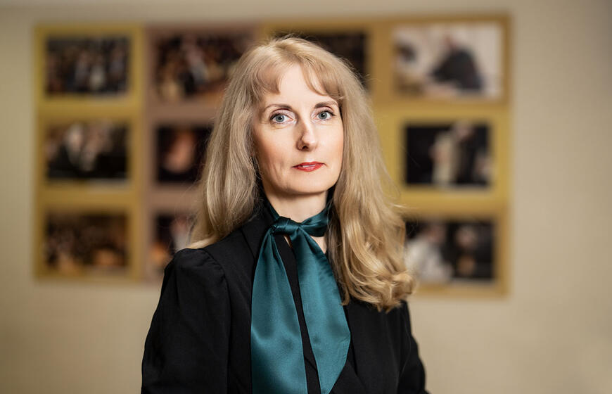 Klaipėdos koncertų salės rinkodaros vadovė Gidonė Vaitkuvienė