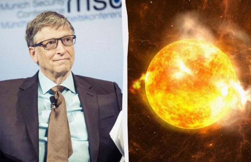 Bilas Geitsas ir dirbtinė saulė