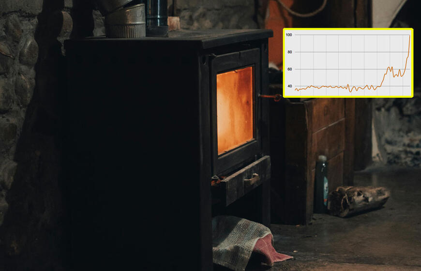 Baltpool, medžio granulės, šildymas