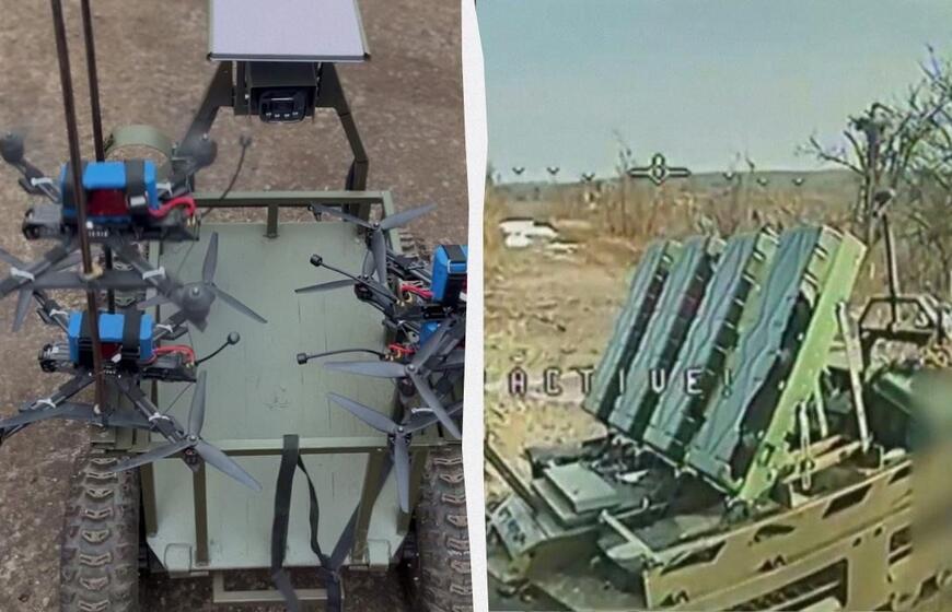 Kariniai robotai Ukrainoje