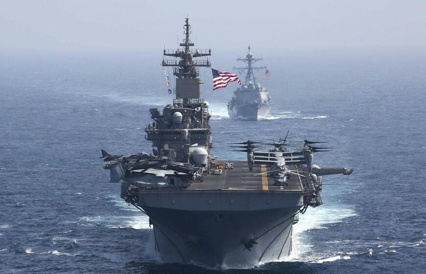 Dar vienaJAV lėktuvnešis gali būti pasiųstas į Artimuosius Rytus dėl konflikto su Iranu.