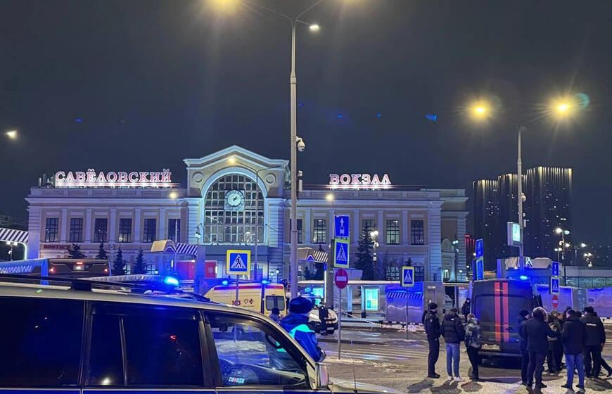 Per sprogimą Maskvos traukinių stotyje žuvo policijos pareigūnas