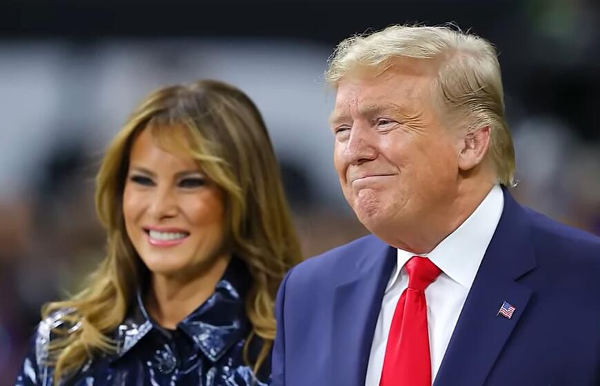 Melania ir Donaldas Trump