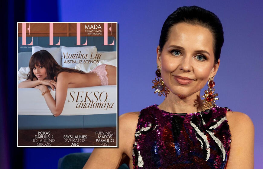 Tokios Monikos Liu dar nematėte: ant žurnalo viršelio pozavo be drabužių