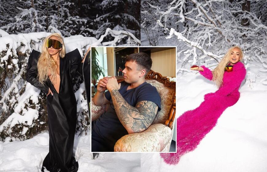 Oskana Pikul su broliu Jonu Baronu