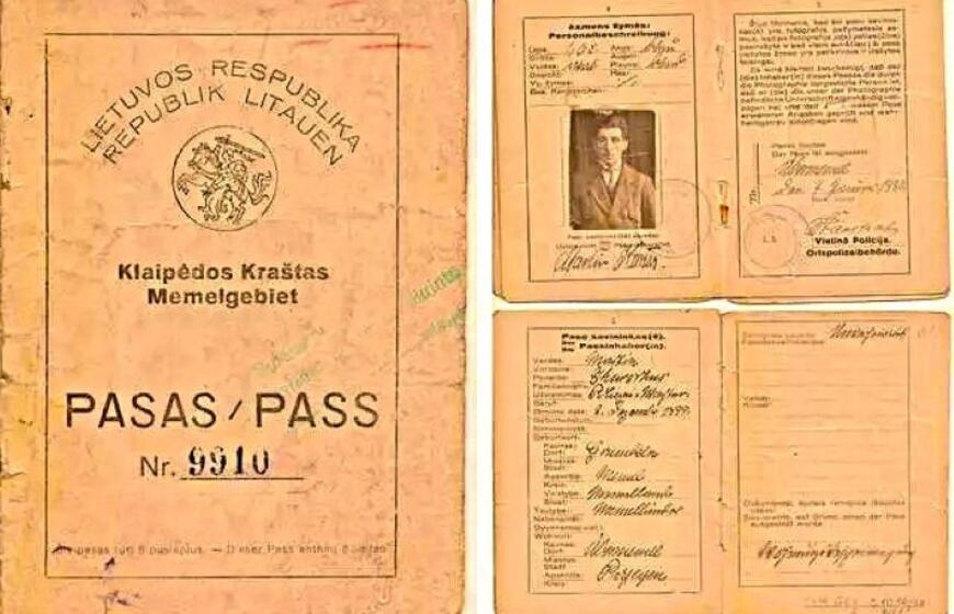 Pasas. Išrašytas Martynui Juršiui