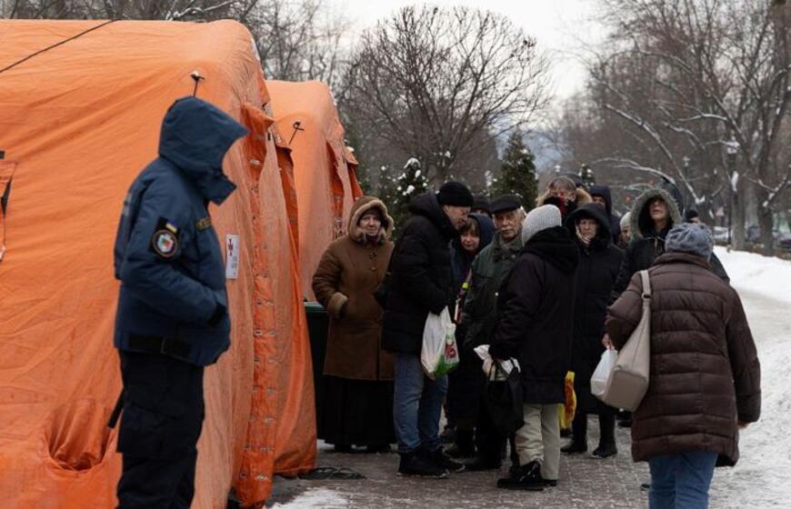 Šildomos palapinės Kijeve